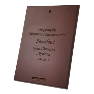Grawerowanie na obrazku - Personalizacja