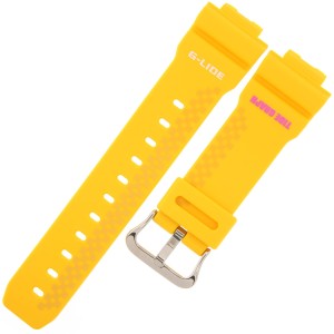 CASIO 10389065 - Pasek do zegarka - GLX-6900 / GLX-6900A-9 - Żółty