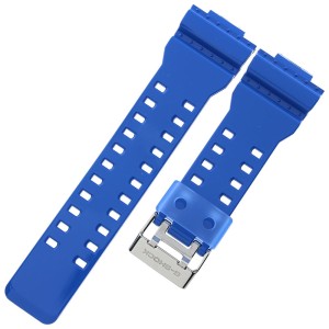 CASIO 10389103 - Pasek do zegarka - GA-110 / GA-110HC-2A - Niebieski