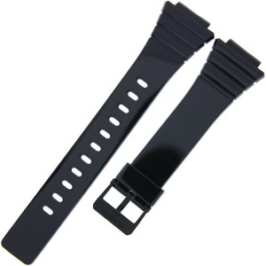 CASIO 10435844 - Pasek do zegarka - W-215H / W-215H-1A - Czarny
