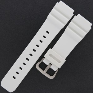 CASIO 10452240 - Pasek do zegarka - AMW-380 / AMW-380-7AV - Biały