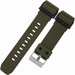 CASIO 10475780 - Pasek do zegarka - GD-400 / GD-400-9 - Ciemny Zielony