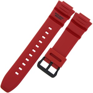 CASIO 10481810 - Pasek do zegarka - WV-200 / WV-200A-4AV / WV-200E-4AV - Czerwony