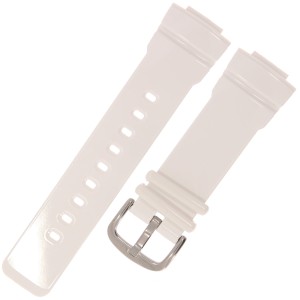 CASIO 10492973 - Pasek do zegarka - BGA-190 / BGA-190GL / BGA-195 / BGA-195M - Biały
