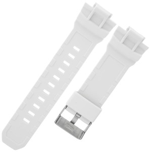 CASIO 10498677 - Pasek do zegarka - GA-201 / GA-201TR-7A - Biały