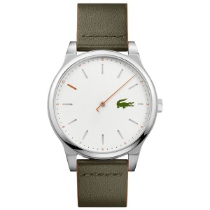 LACOSTE 2010967 - Kyoto - Męski - Zegarek na pasku skórzanym