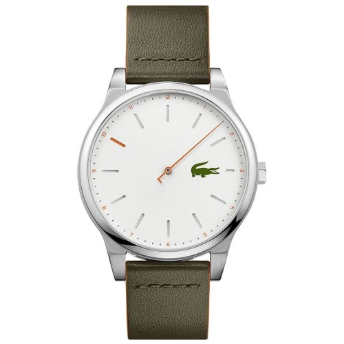 LACOSTE 2010967 - Kyoto - Męski - Zegarek na pasku skórzanym