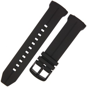 CASIO 10550770 - Pasek do zegarka - BGS-100-1A / BGS-100SC-1A - Czarny