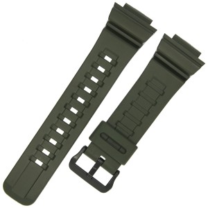 CASIO 10557821 - Pasek do zegarka - AEQ-200W / AEQ-200W-3AV - Zielony