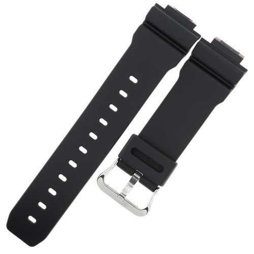 CASIO 10563370 - Pasek do zegarka - DW-6900 / DW-6900LU-1 - Czarny/Beżowy