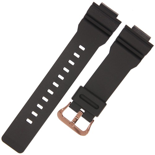 CASIO 10566559 - Pasek do zegarka - GA-800MMC-1A / GA-810B-1A4 - Czarny