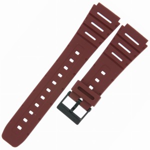 CASIO 10595430 - Pasek do zegarka - CA-53W / CA-53WF-4B - Bordowy