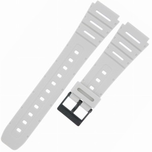 CASIO 10595431 - Pasek do zegarka - CA-53W / CA-53WF-8B - Siwy