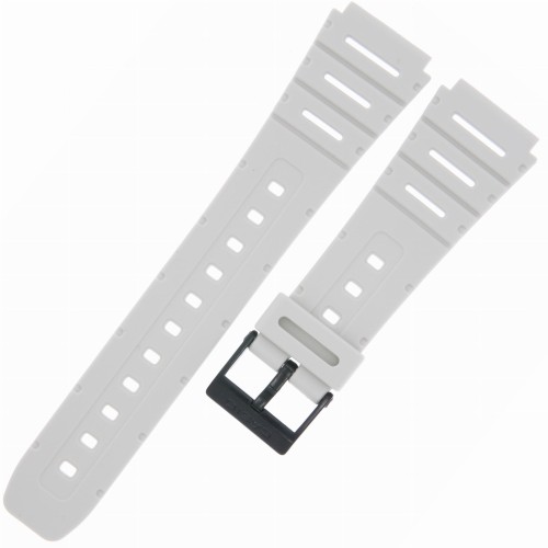 CASIO 10595431 - Pasek do zegarka - CA-53W / CA-53WF-8B - Siwy