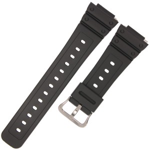 CASIO 10597558 - Pasek do zegarka - DWE-5600R-9 / GA-2100-1A / GA-2100SR-1A / GA-2100VB-1A / GA-B2100-1A - Czarny