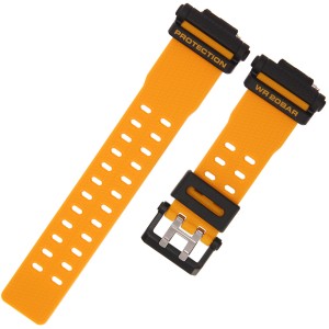 CASIO 10615164 - Pasek do zegarka - GA-900 / GA-900-1A9 - Żółty