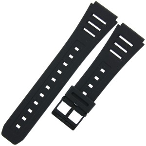 CASIO 70377663 - Pasek do zegarka - W-54US / W-740 / W-740B / W-740G - Czarny