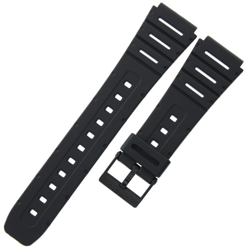 CASIO 71604130 - Pasek do zegarka - CA-53 / CA-61 / FT-100 / MAP-100 / W-520 / W-720 / W-741 - Czarny